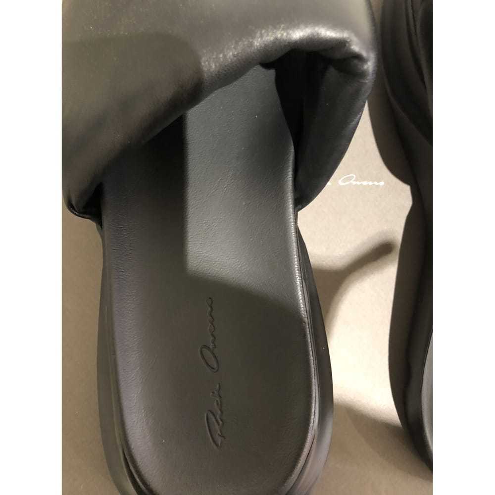 Rick Owens Leather sandals - image 2