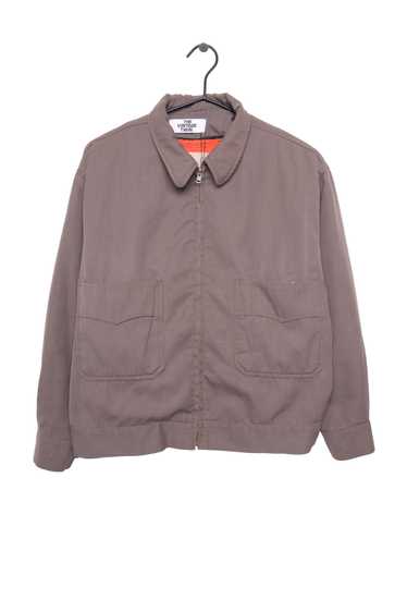 1950s Gray/Brown Work Jacket
