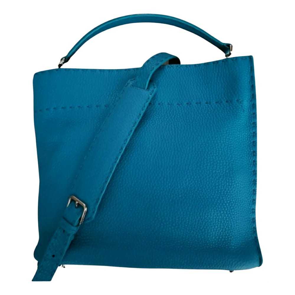 Fendi Anna Selleria leather handbag - image 1