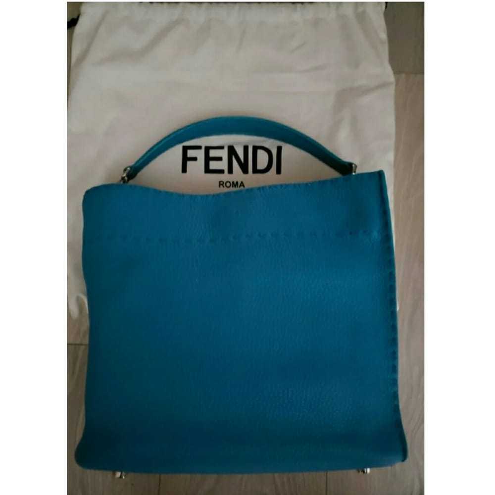 Fendi Anna Selleria leather handbag - image 4