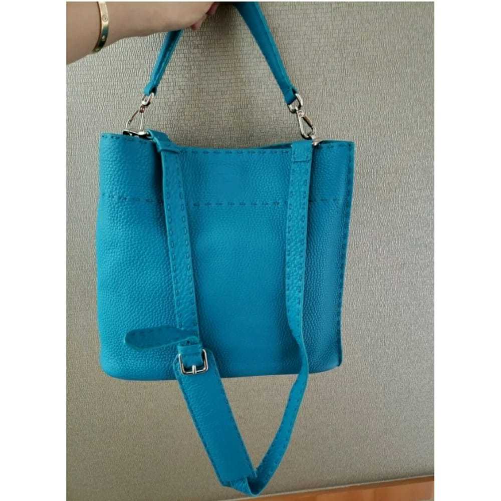 Fendi Anna Selleria leather handbag - image 9