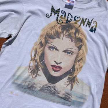 MADONNA マドンナ Girly Show ツアーTシャツ ヴィンテージ 古着 90s Madonna 「The Girlie Show」 ツアー ポップ
