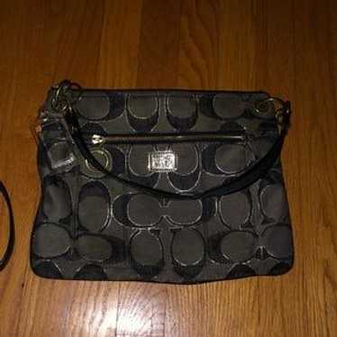 バッグ Vintage Coach Poppy Leather Shoulder Bag Coach poppy leather shoulder - Gem
