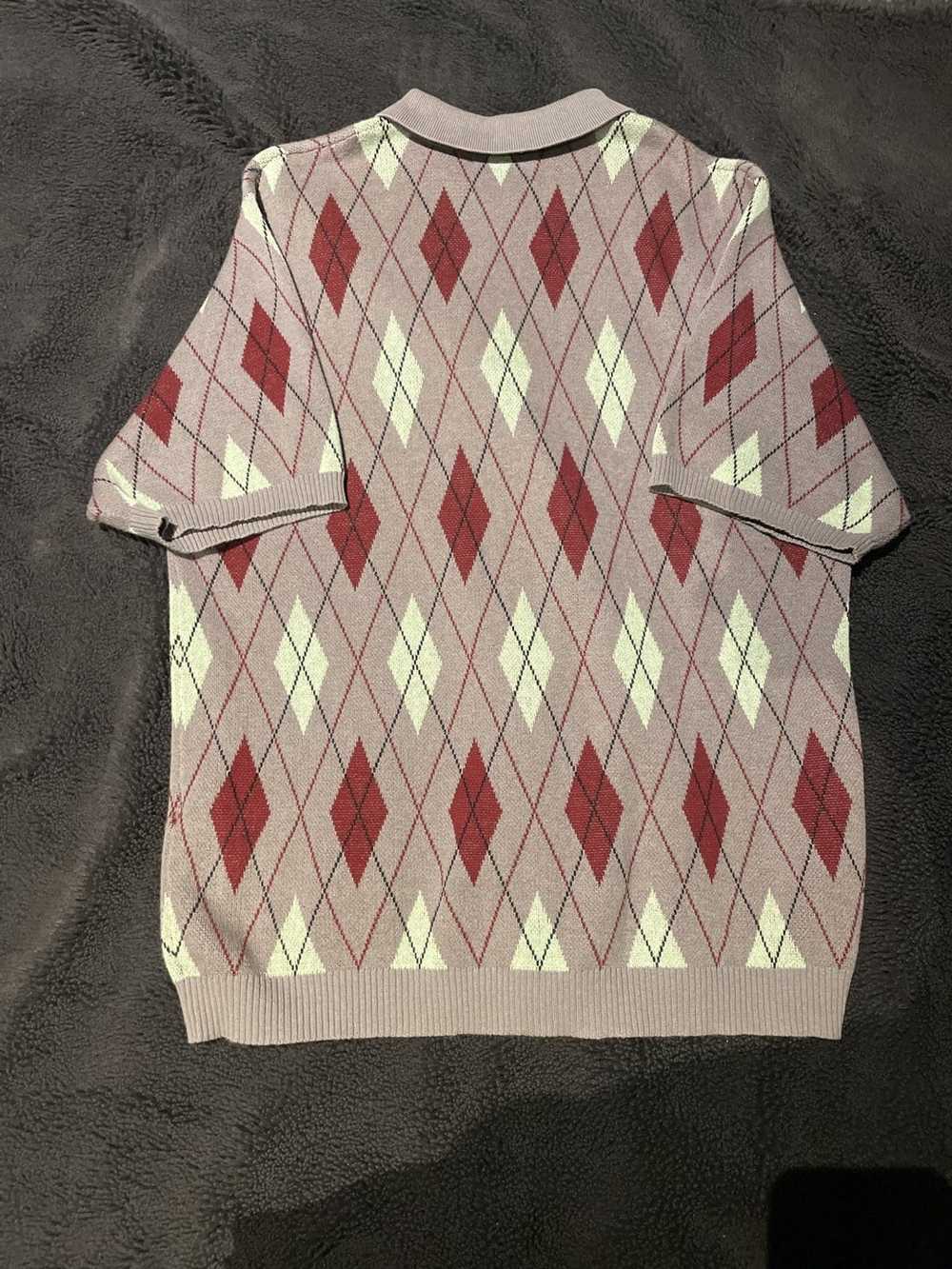 Supreme Supreme Argyle zip polo - image 2