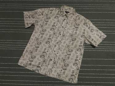 Japanese Brand Wagara shirt lion japan linen by S… - image 1