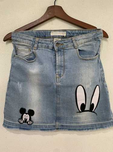 Cartoon Network × Disney × Zara Skirt Jeans Zara G