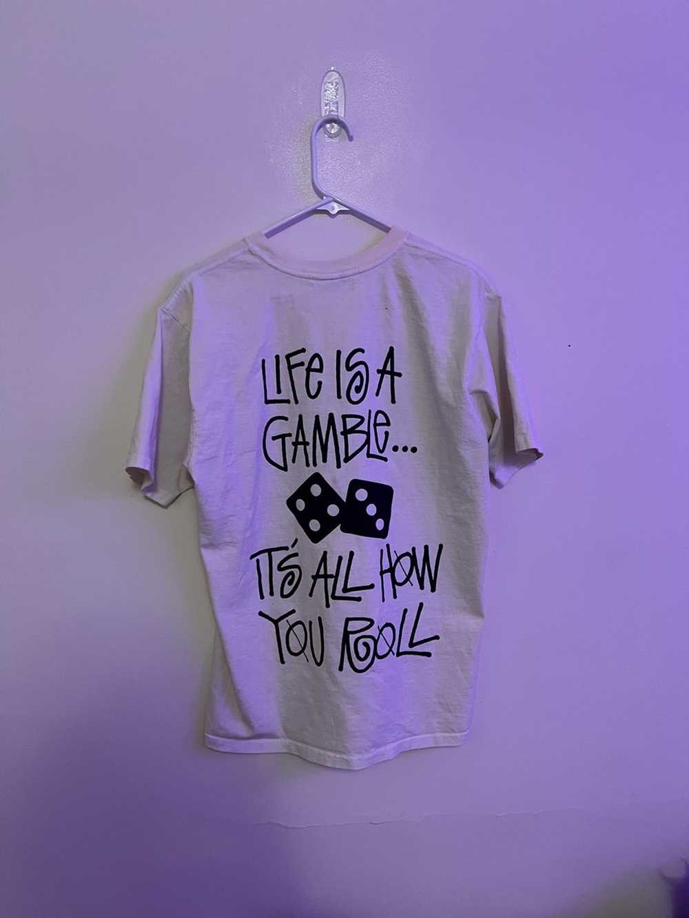 Stussy Stussy Life is a Gamble Dice Shirt - image 1