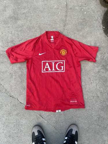 Nike × Vintage manchester united 2007-2008 Home ki