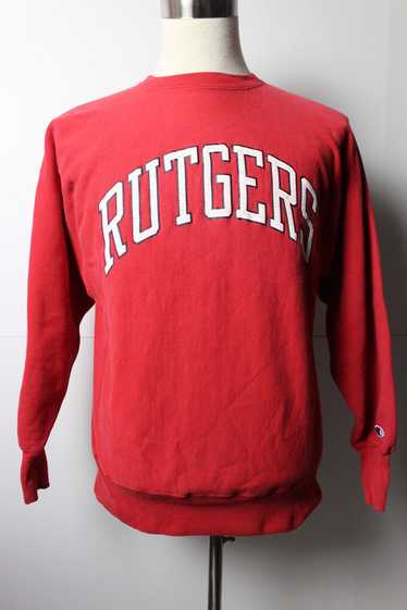 Champion × Made In Usa × Vintage Rutgers U champio