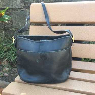 極美品 vintage coach old 黒 demi hobo ブラック Vintage coach demi hobo - Gem