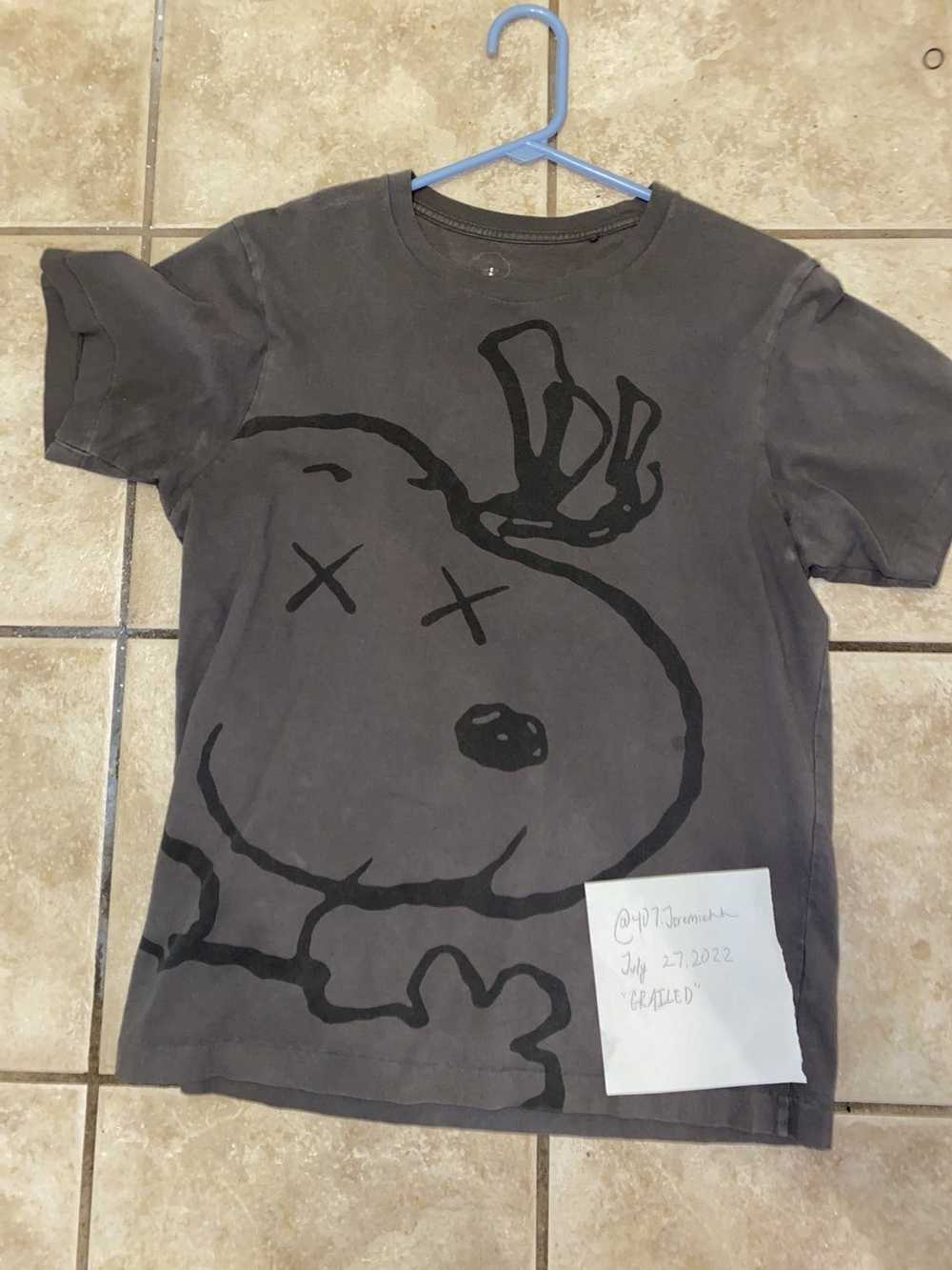 Kaws "KawsxPeanuts" T Shirt - image 1