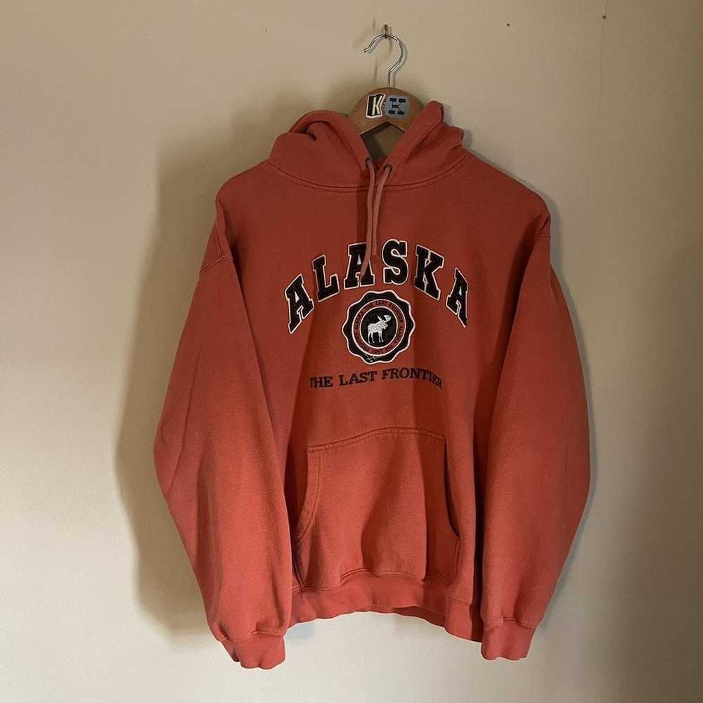 Streetwear × Vintage Vintage Y2K Orange Alaska Mo… - image 1
