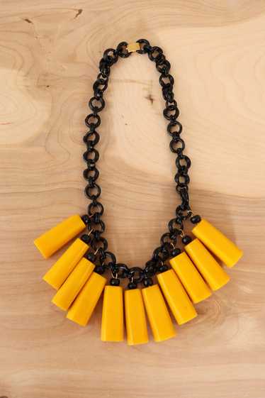 Chunky Plastic Chain Necklace