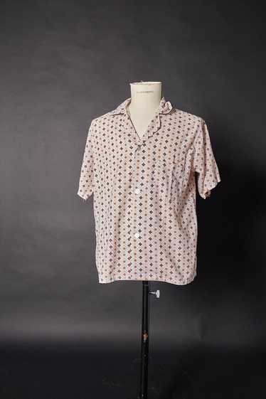 Sears 1970s Sears Men's Pajama Shirt Top