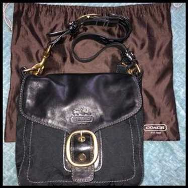 バッグ COACH Bleeker Legacy Soho Hand Bag Rare Coach bleecker legacy soho - Gem