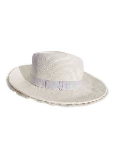 Yestadt Millinery Cream Fine Straw Fedora Hat