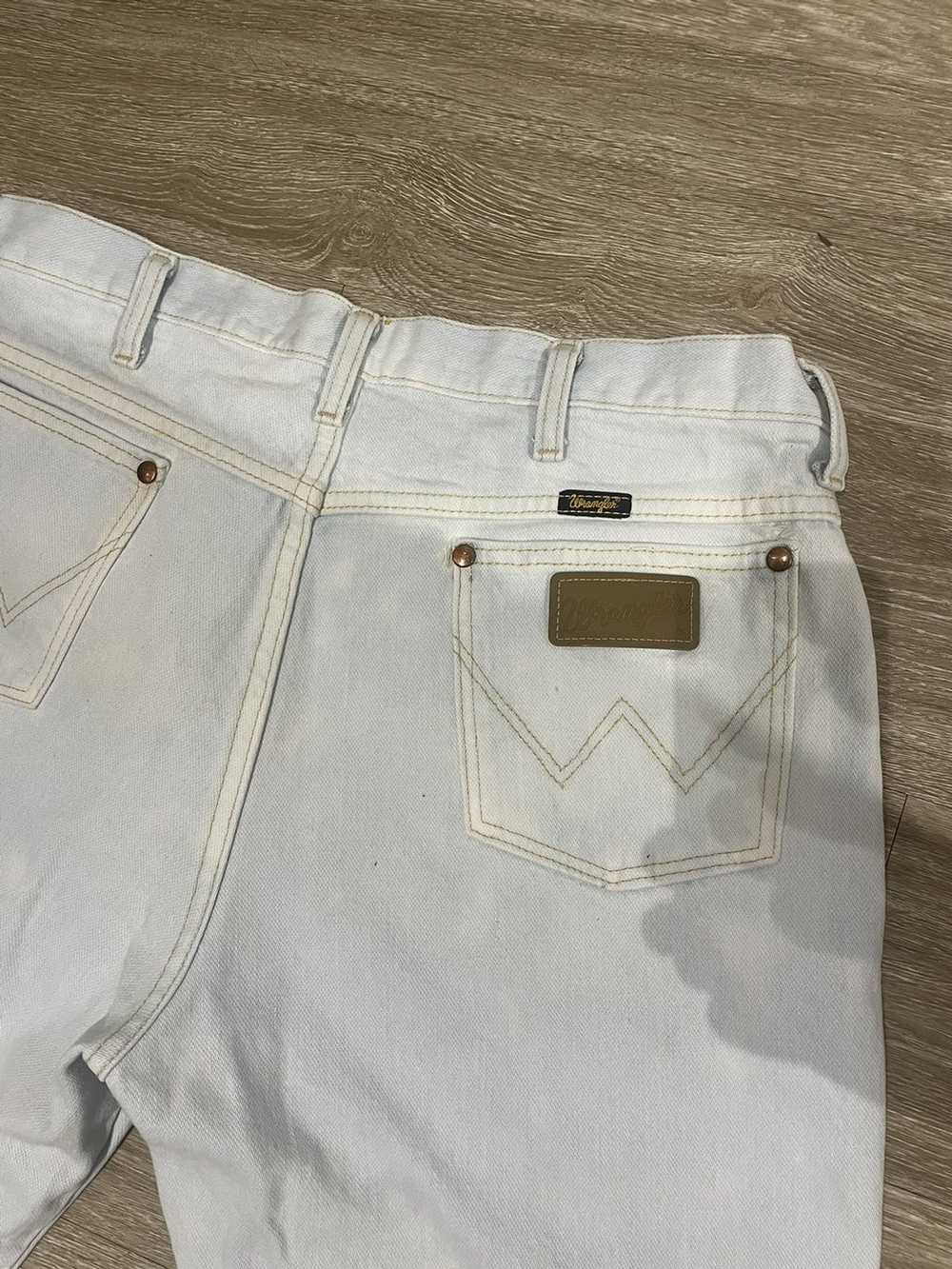 Wrangler Slim Cowboy Cut Bleached Wrangler - image 7