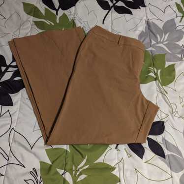 George Wide Leg Khaki Dress Pants Size 18 - image 1