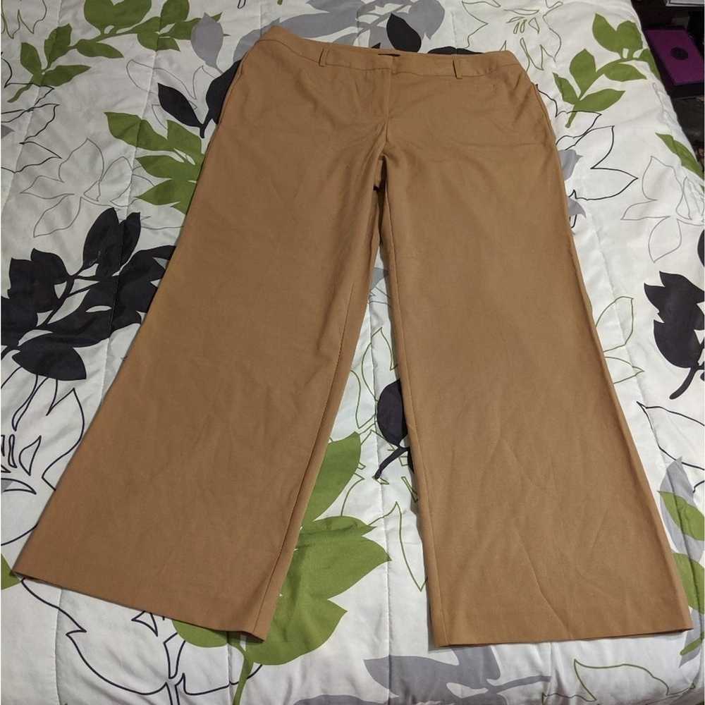 George Wide Leg Khaki Dress Pants Size 18 - image 4