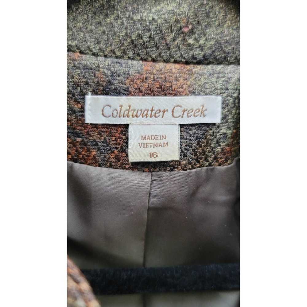 Coldwater Creek Coldwater Creek Olive Green Colla… - image 6