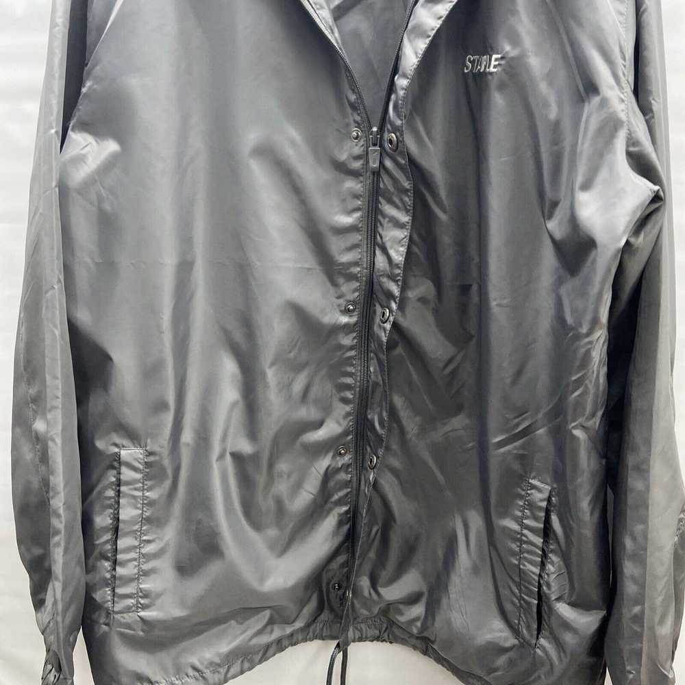 Staple Men's Staple Pigeon Gray Windbreaker Rain … - image 4