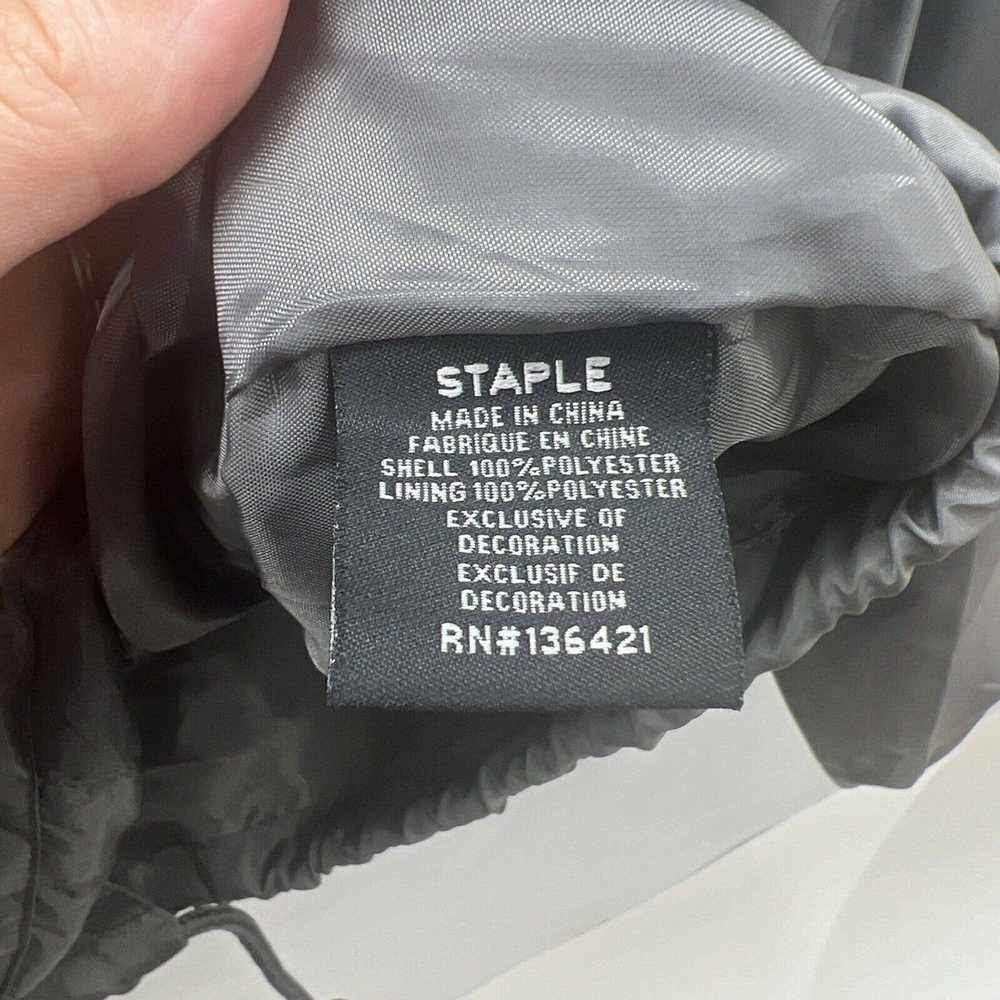 Staple Men's Staple Pigeon Gray Windbreaker Rain … - image 7