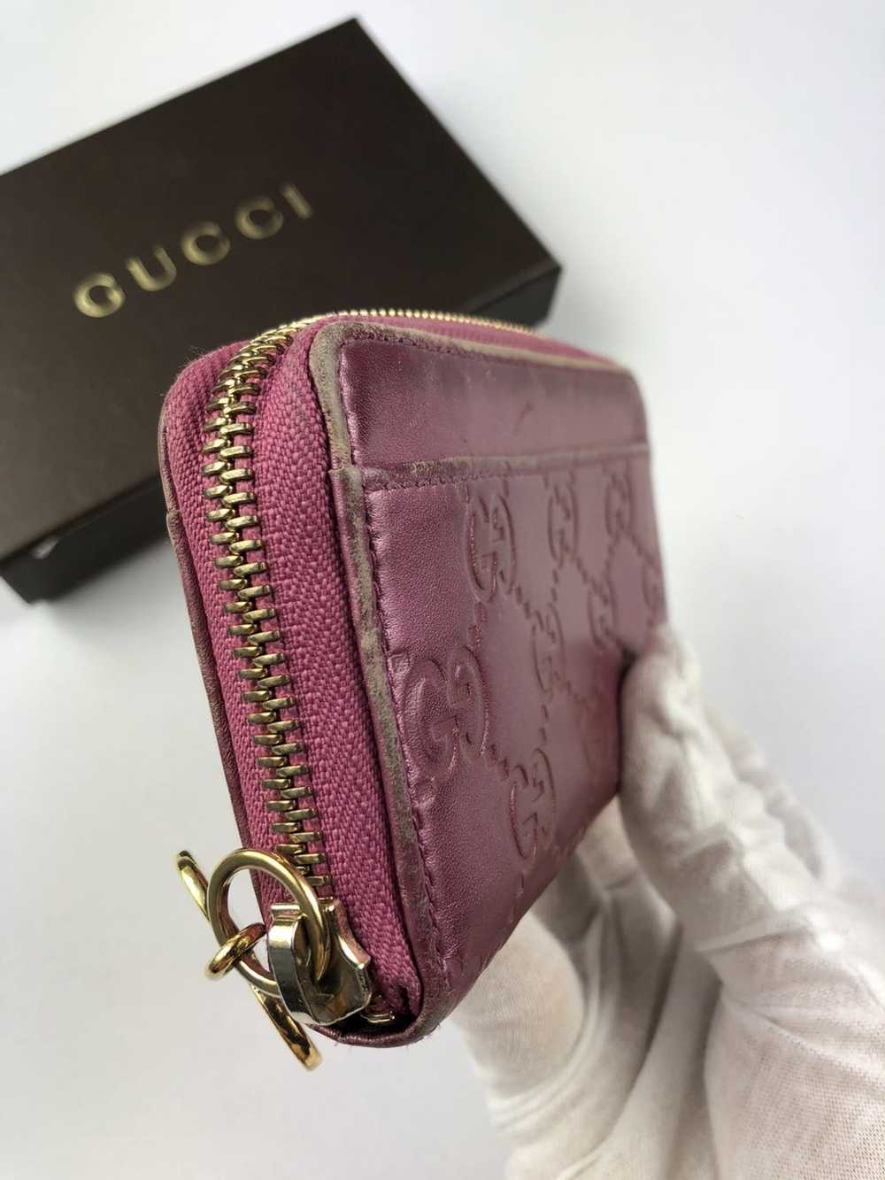 Gucci Gucci gg guccissima leather cles wallet - image 3