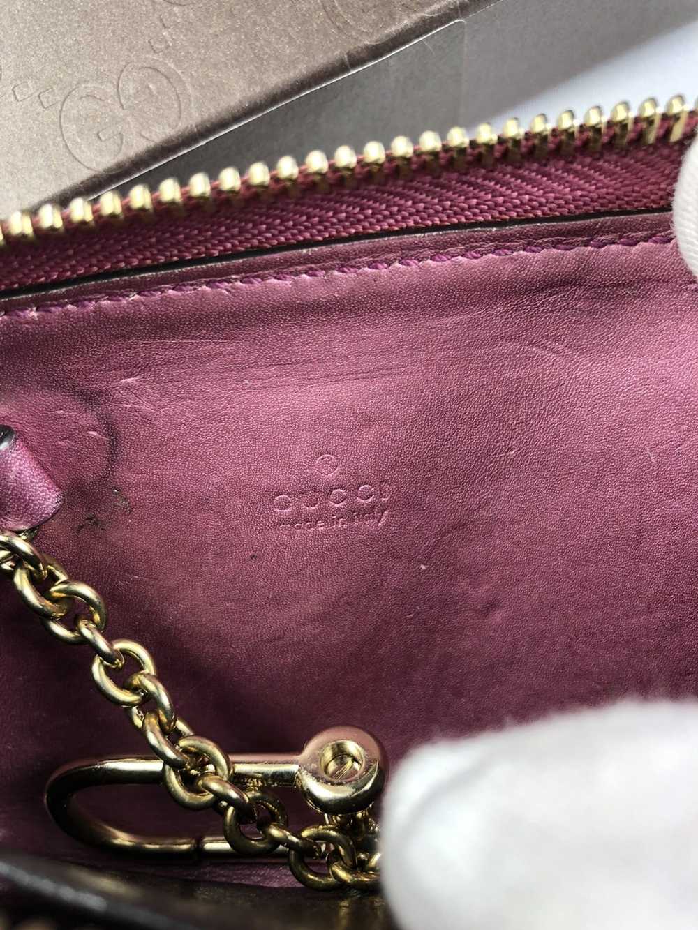 Gucci Gucci gg guccissima leather cles wallet - image 7