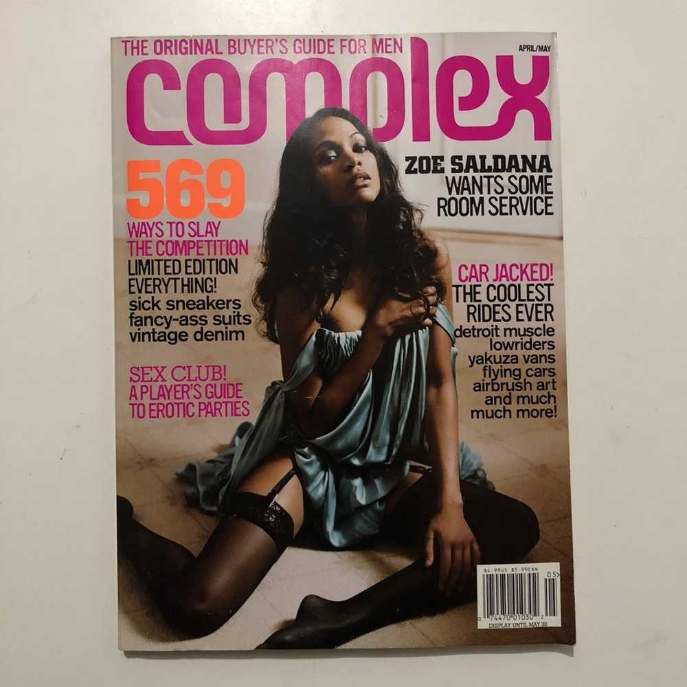 ComplexCon COMPLEX Magazine Zoe Saldana/Vince Von - image 2