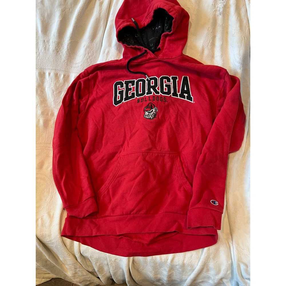 Champion Champion Georgia Bulldogs Pullover Hoodi… - image 1