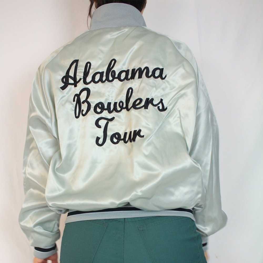 Vintage Vintage Satin Bomber Jacket - image 3