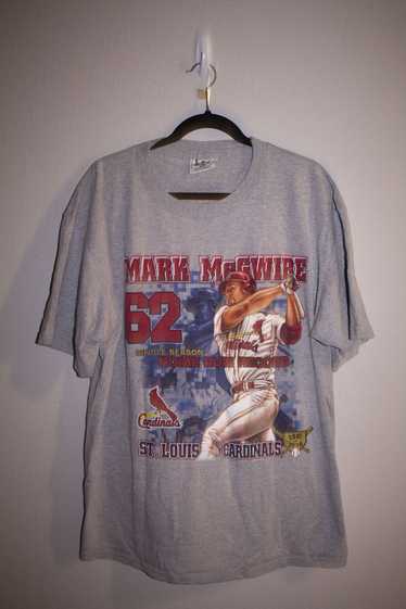 Rare VTG Mark McGwire St. Louis Cardinals 1998 Mac Zilla HR Chase T Shirt  90s XL