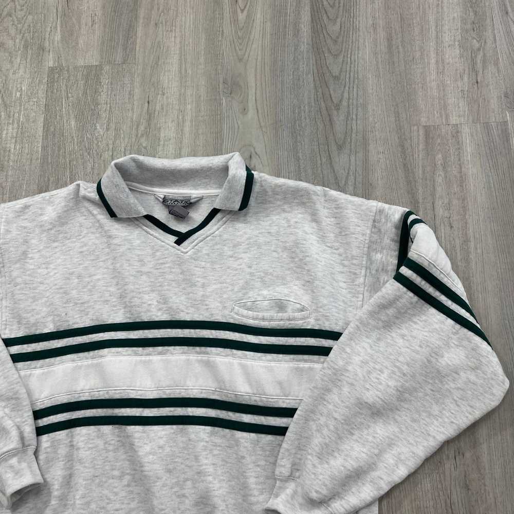 Vintage VINTAGE 90s Static Collared Pullover Swea… - image 2