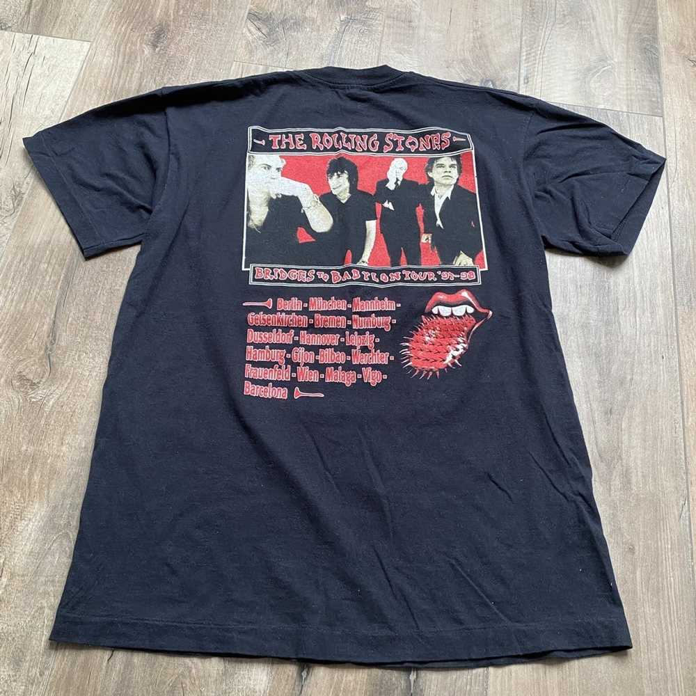 Band Tees × Rock T Shirt × The Rolling Stones Rol… - image 5