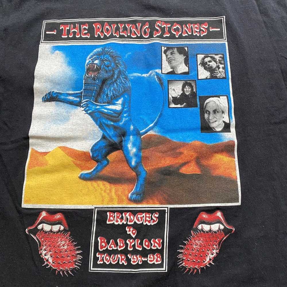 Band Tees × Rock T Shirt × The Rolling Stones Rol… - image 6