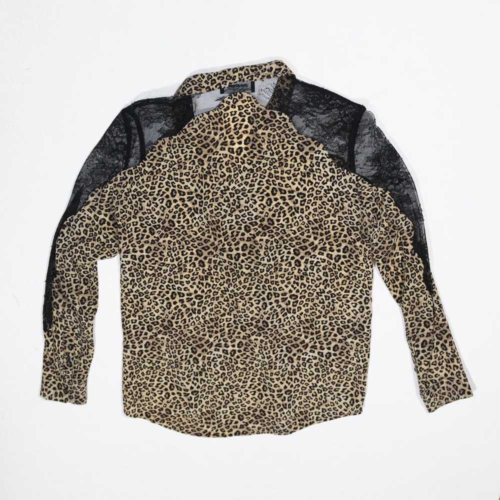 The Kooples The Kooples Cheetah Animal Silk Chiff… - image 4