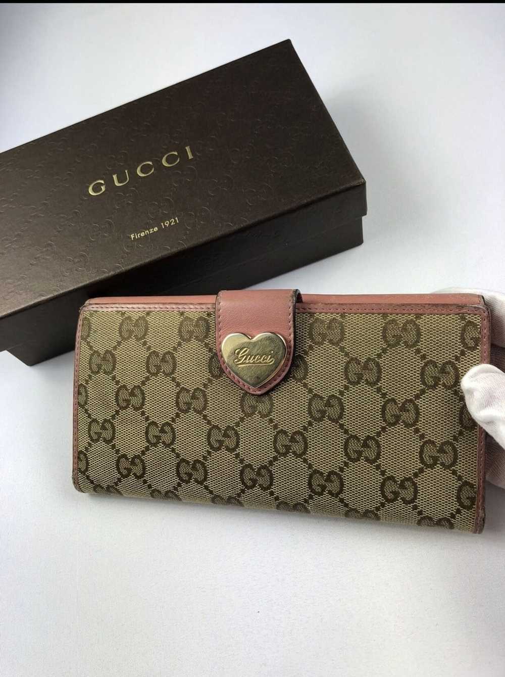 Gucci Gucci gg monogram canvas long wallet - image 1
