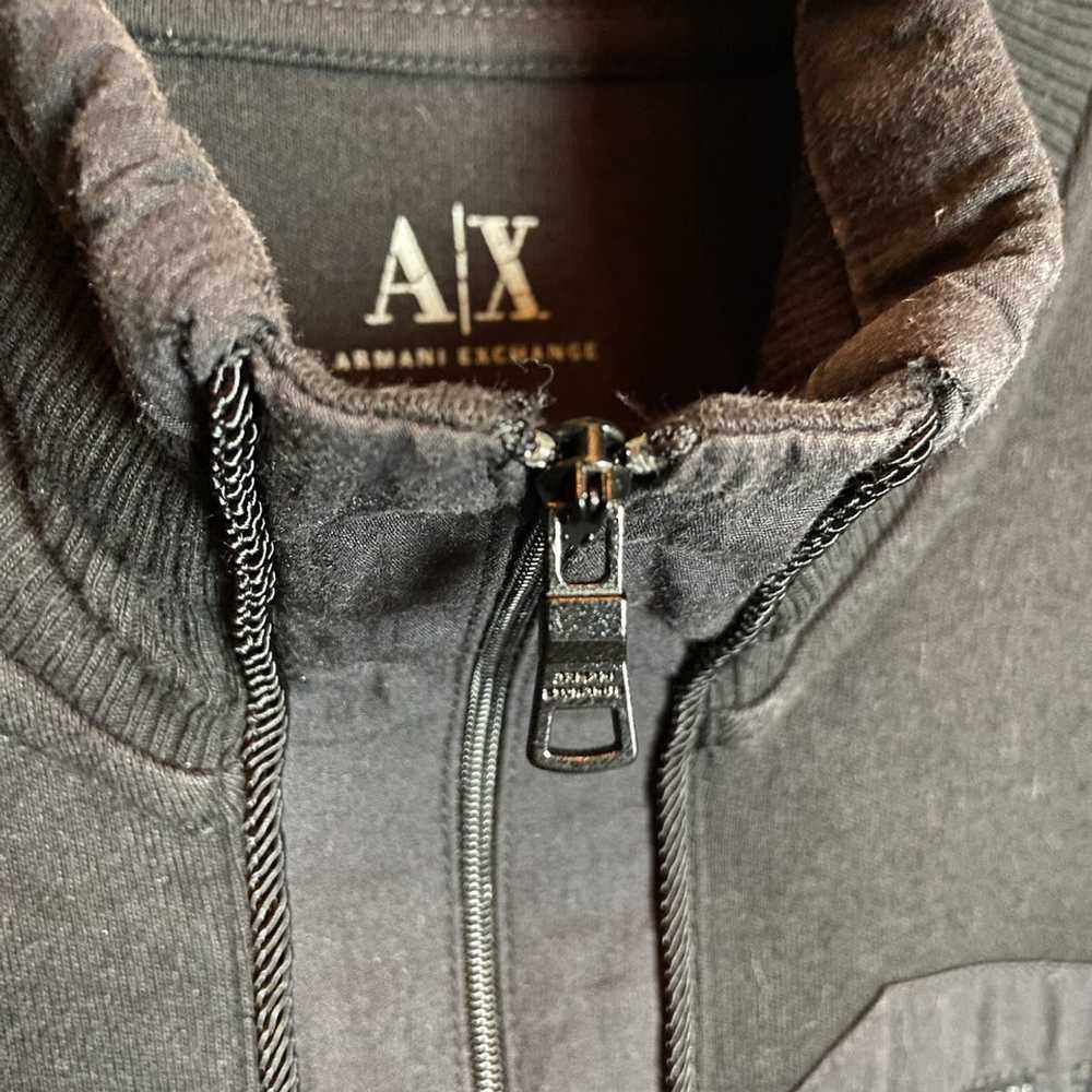 Armani Exchange Armani Exchange Half Zip Embroide… - image 6