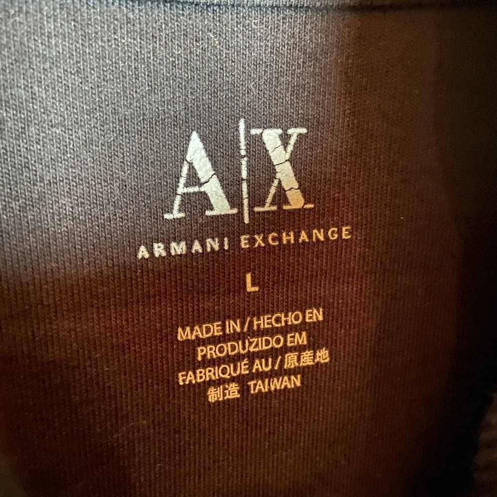 Armani Exchange Armani Exchange Half Zip Embroide… - image 7