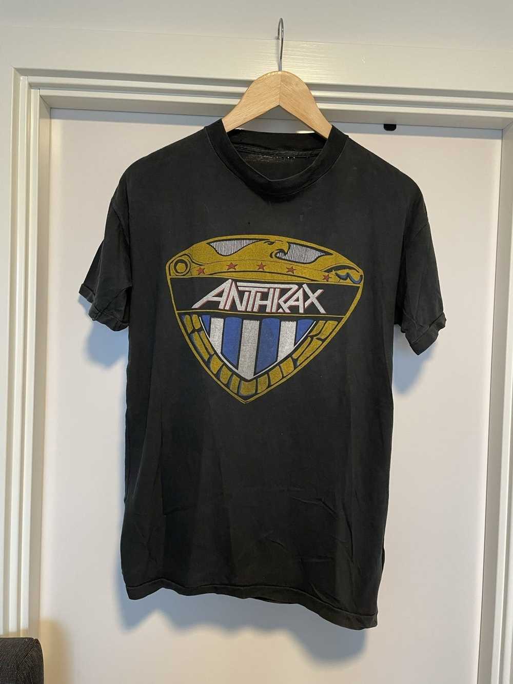 Vintage 1987 Anthrax Tour shirt Anthrax vintage t… - image 1