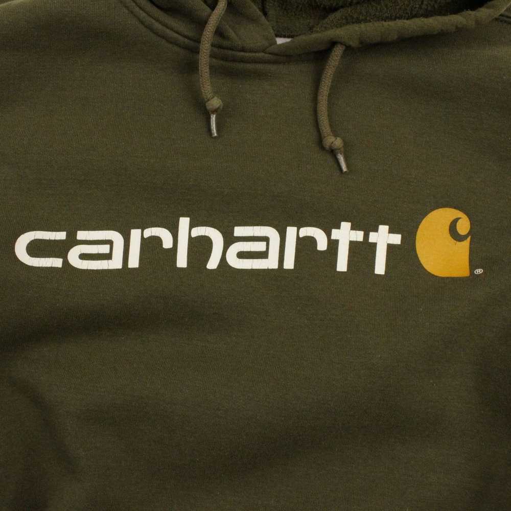 Carhartt × Vintage Vintage Carhartt Spellout Hood… - image 3