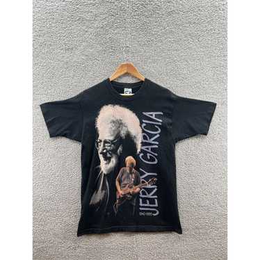 Vintage 1995 Double Sided Grateful Dead Jerry Garcia Batik Dyed orders Portrait ORIGINAL Band Tee - Extra Large