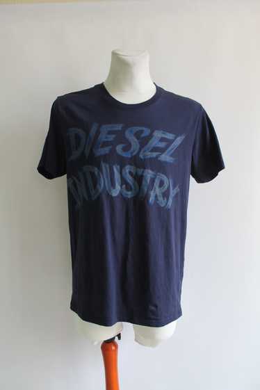 Diesel DIESEL Industry T shirt crew neck XL navy b