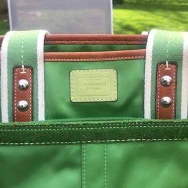 『TEN NYLON COACH GREEN XL 』 TEN NYLON COACH GREEN XL 』 COACH Green Nylon / Leather