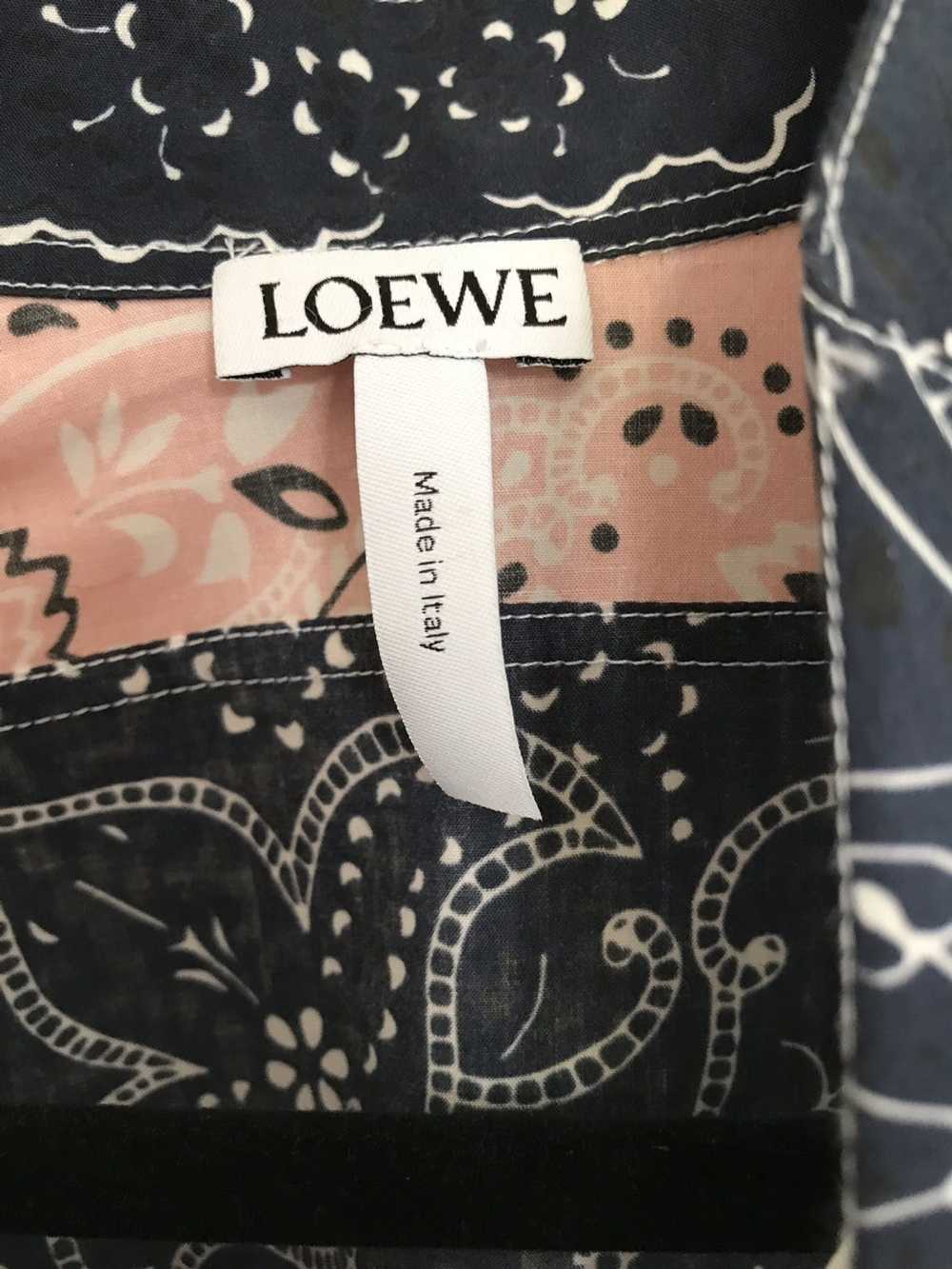 Loewe LOEWE Asymmetrical Bandana Patchwork Shirt - image 6