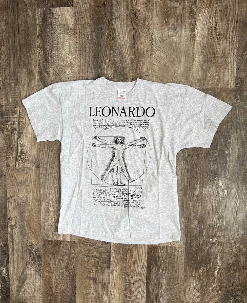 Vintage Vintage Leonardo Da Vinci Shirt - image 1