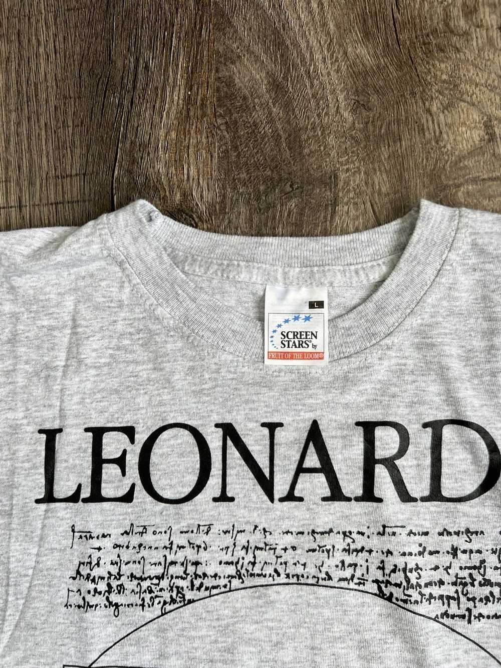 Vintage Vintage Leonardo Da Vinci Shirt - image 4