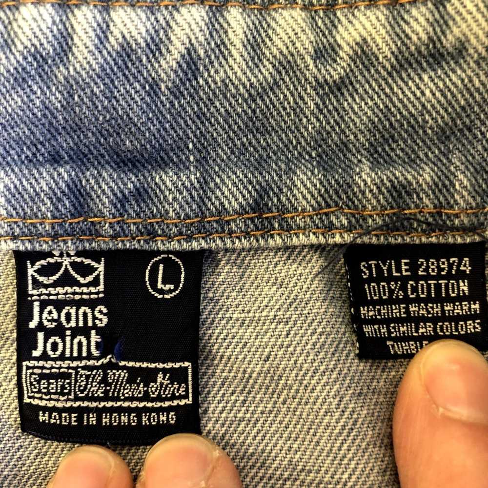Sears 70's Sears Blue Jeans Joint MOD 4 Flap Pock… - image 6