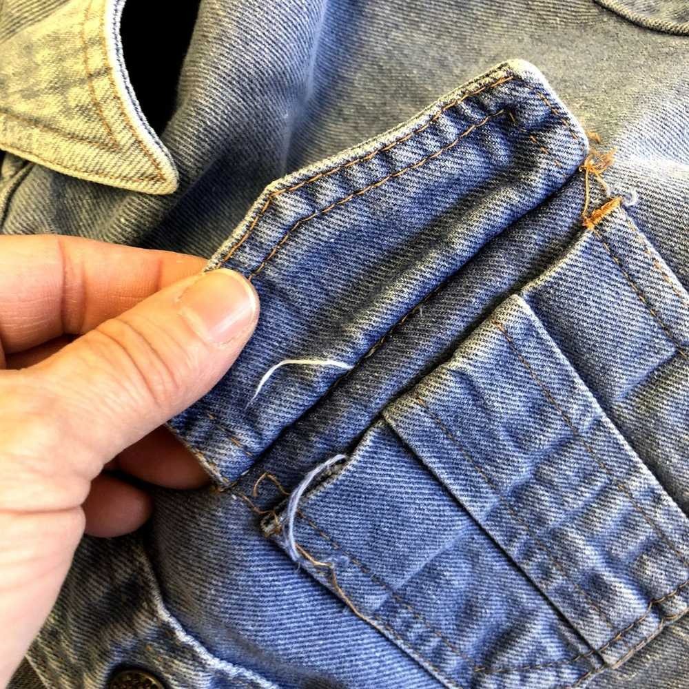Sears 70's Sears Blue Jeans Joint MOD 4 Flap Pock… - image 7