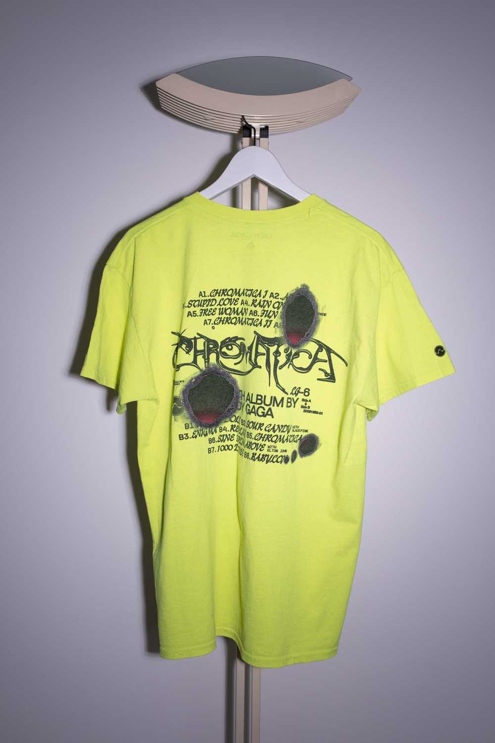 Band Tees Lady Gaga Chromatica Tour T-shirt - image 2